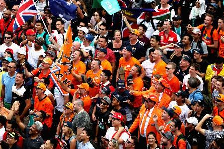 Verstappen-Fans - GP Malaysia 2017