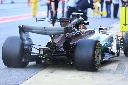Lewis Hamilton - Mercedes - Formel 1 - Test - Barcelona - 7. März 2017