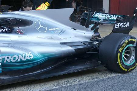 Lewis Hamilton - Mercedes - Formel 1 - Test - Barcelona - 7. März 2017