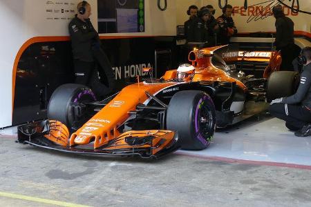 Stoffel Vandoorne - McLaren - Formel 1 - Test - Barcelona - 7. März 2017