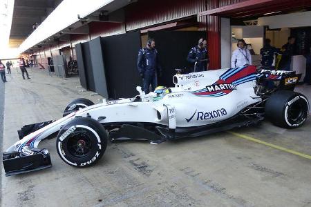 Felipe Massa - Williams - Formel 1 - Test - Barcelona - 7. März 2017