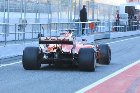 Sebastian Vettel - Ferrari - Formel 1 - Test - Barcelona - 7. März 2017