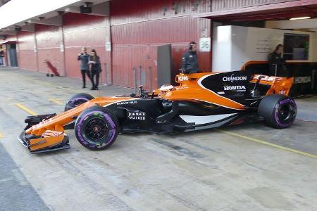 Stoffel Vandoorne - McLaren - Formel 1 - Test - Barcelona - 7. März 2017