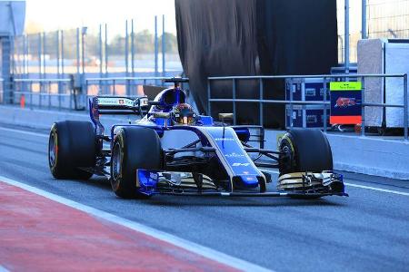 Pascal Wehrlein - Sauber - Formel 1 - Test - Barcelona - 7. März 2017