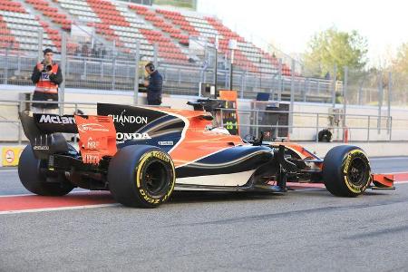 Stoffel Vandoorne - McLaren - Formel 1 - Test - Barcelona - 7. März 2017