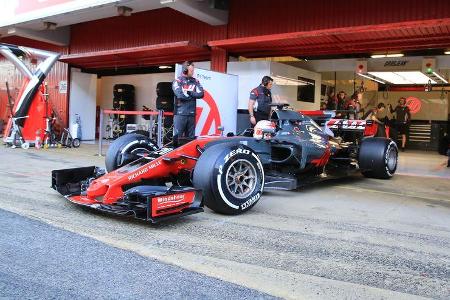 Kevin Magnussen - HaasF1 - Formel 1 - Test - Barcelona - 7. März 2017