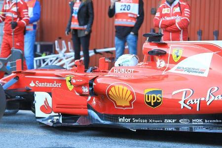 Sebastian Vettel - Ferrari - Formel 1 - Test - Barcelona - 7. März 2017