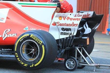 Sebastian Vettel - Ferrari - Formel 1 - Test - Barcelona - 7. März 2017