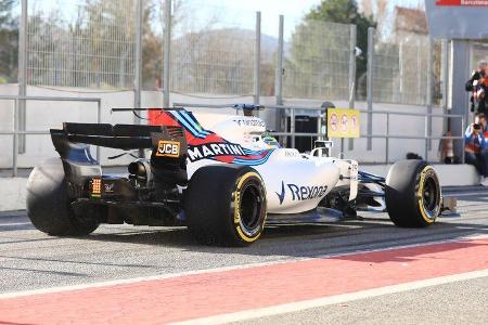 Felipe Massa - Williams - Formel 1 - Test - Barcelona - 7. März 2017