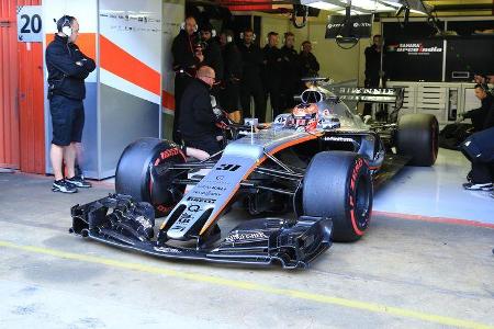 Esteban Ocon - HaasF1 - Formel 1 - Test - Barcelona - 7. März 2017
