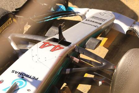 Lewis Hamilton - Mercedes - Formel 1 - Test - Barcelona - 7. März 2017