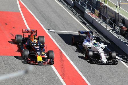 Daniel Ricciardo - Red Bull - Formel 1 - Test - Barcelona - 7. März 2017