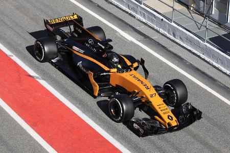 Nico Hülkenberg - Renault - Formel 1 - Test - Barcelona - 7. März 2017
