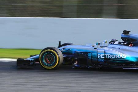 Valtteri Bottas - Mercedes - Formel 1 - Test - Barcelona - 7. März 2017