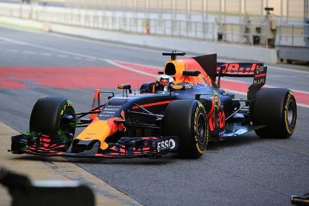 Daniel Ricciardo - Red Bull - Formel 1 - Test - Barcelona - 7. März 2017