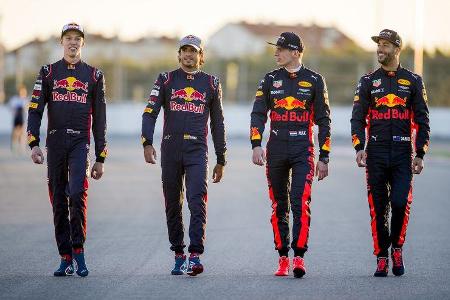 Red Bull-Piloten - GP Malaysia 2017