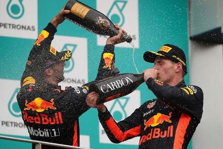 Ricciardo & Verstappen - GP Malaysia 2017