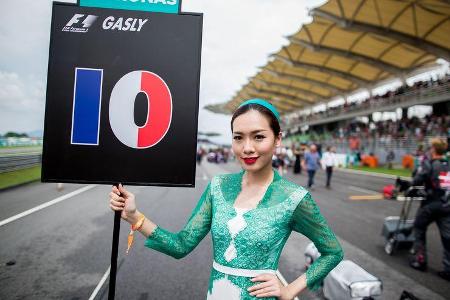 Pierre Gasly - GP Malaysia 2017