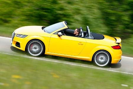 Audi TTS Roadster, Seitenansicht