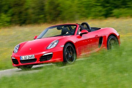 Porsche Boxster S, Seitenansicht