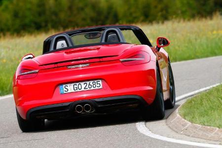 Porsche Boxster S, Heckansicht