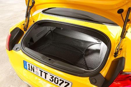 Audi TTS Roadster, Kofferraum