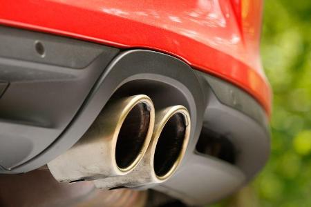 Porsche Boxster S, Endrohre