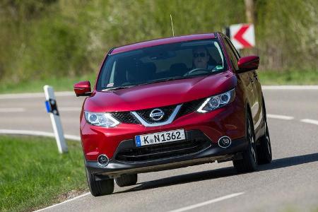 Nissan Qashqai, Frontansicht