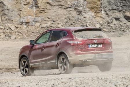 Nissan Qashqai, Heckansicht