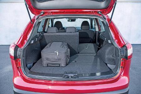 Nissan Qashqai, Kofferraum