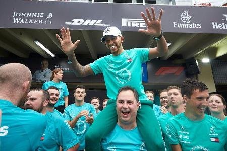 Mercedes Meister-Party - Brackley & Brixworth 2018