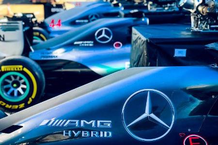 Mercedes Meister-Party - Brackley & Brixworth 2018