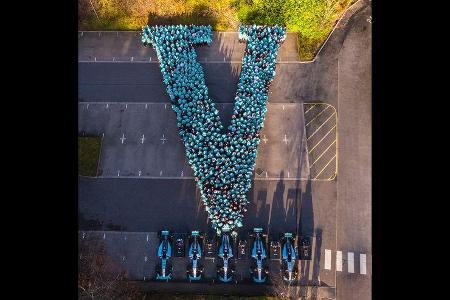 Mercedes Meister-Party - Brackley & Brixworth 2018