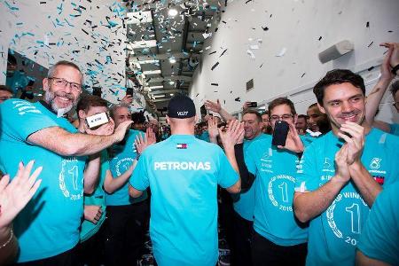 Mercedes Meister-Party - Brackley & Brixworth 2018