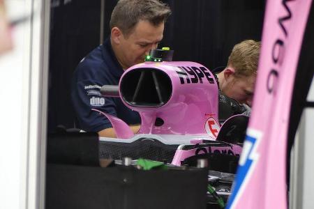 Force India - GP Brasilien - Interlagos - Formel 1 - Mittwoch - 7.11.2018