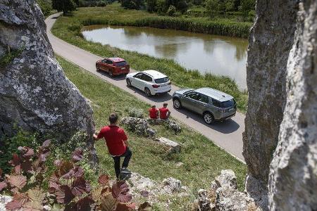 BMW X3 xDrive 30d, Land Rover Discovery Sport SD4, Volvo XC60 D5 AWD, Exterieur