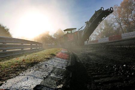 Nürburgring Nordschleife - Bauarbeiten 2018