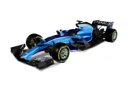 Bugatti - Formel 1 2017 - Designs - Sean Bull