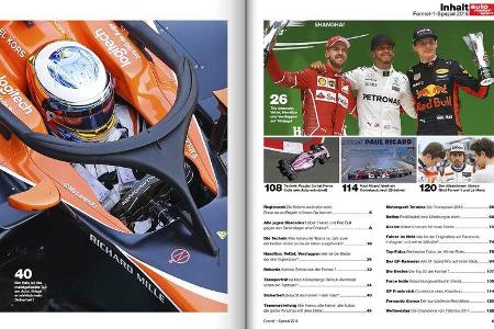 F1 Sonderheft 2018 - Vorschau - Spezial - Formel 1