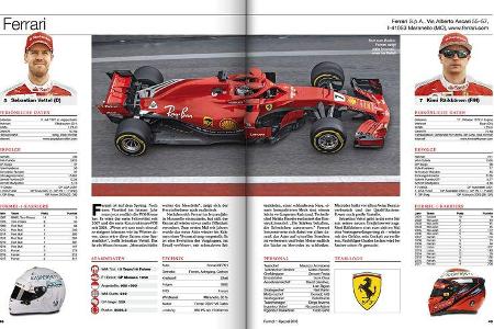 F1 Sonderheft 2018 - Vorschau - Spezial - Formel 1