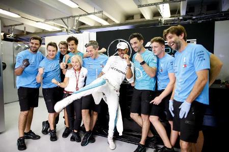 Lewis Hamilton - Mercedes - GP Ungarn 2018 - Budapest - Rennen