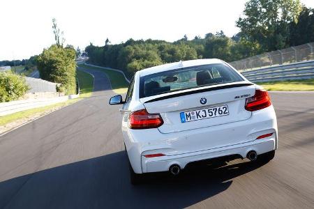 BMW M235i, Heckansicht