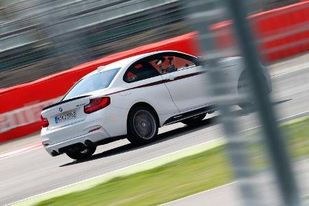 BMW M235i, Heckansicht