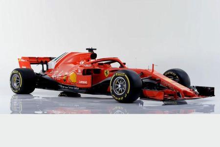 Ferrari SF71H - F1-Auto 2018