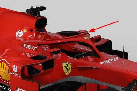 Ferrari SF71H - F1-Auto 2018