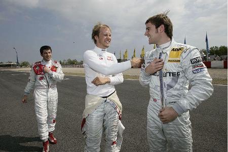 Der vor dem Start demonstrierte Frieden zwischen Ekström und Green sollte leider nicht lange halten.