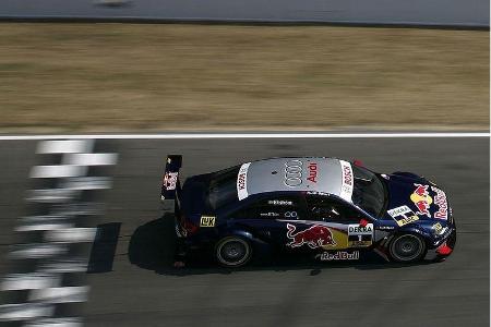 Im Kampf um Rang fünf trieben es Mattias Ekström ...