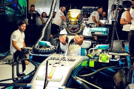 Lewis Hamilton - Mercedes - GP Abu Dhabi - Formel 1 - 23. November 2018