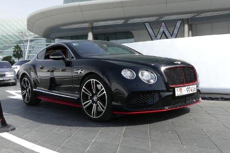 Bentley Continental GT - Carspotting - GP Abu Dhabi 2018