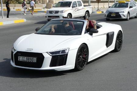 Audi R8 - Carspotting - GP Abu Dhabi 2018